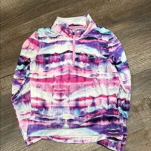 Under Armour Kids Long Sleeve Tee - Purple and Pink